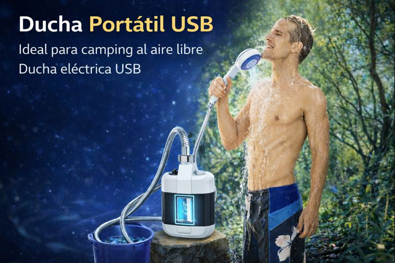 Ducha Portatil Recargable