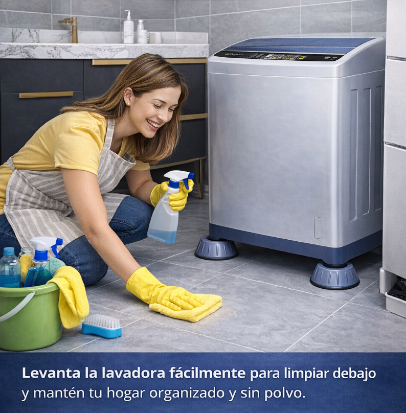 Almohadillas Antivibración para Lavadora Set x4