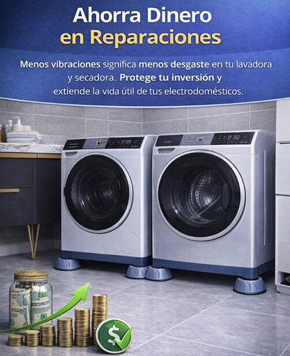 Almohadillas Antivibración para Lavadora Set x4