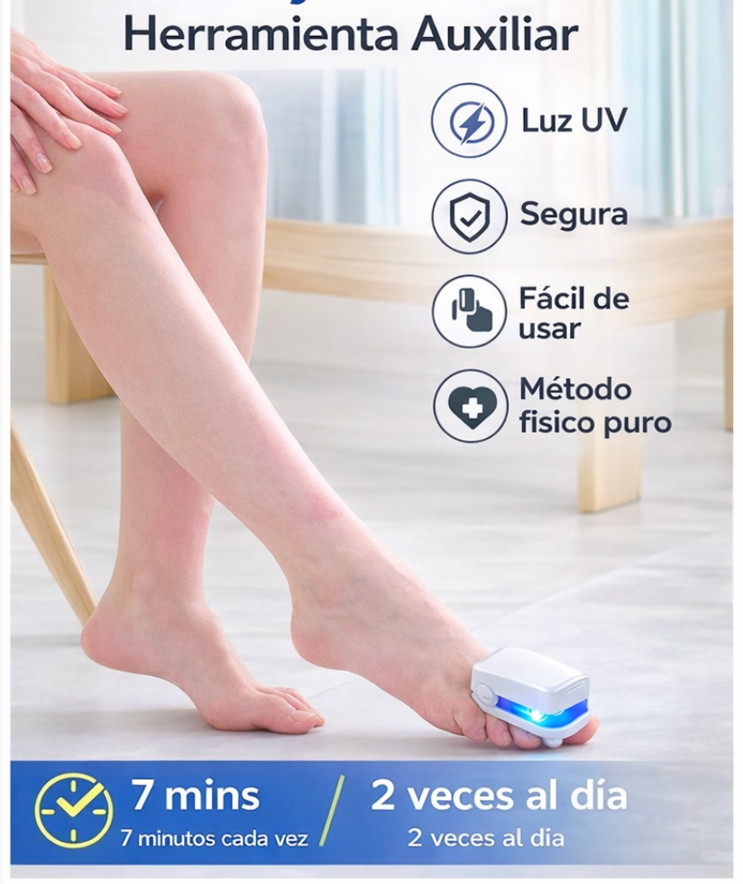 Lampara Laser De Uñas (Elimina Hongos)