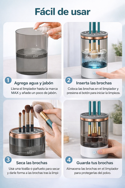 LIMPIADOR DE BROCHAS ELECTRICO