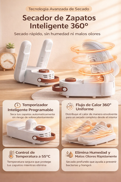 Secador  de Calzado 360°